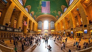 Walking Tour of Grand Central Terminal — New York City 【4K】🇺🇸 [upl. by Noelc]