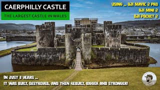 Caerphilly Castle  The Largest in Wales 2nd in Britain [upl. by Astera]