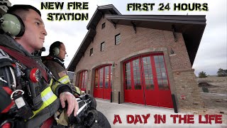 First 24 Hours in a New Fire Station  A Day in the Life [upl. by Alyakcm]