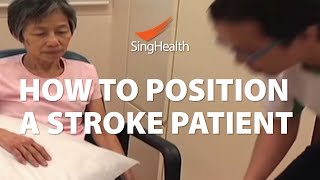 How To Position A Stroke Patient [upl. by Jemmy]