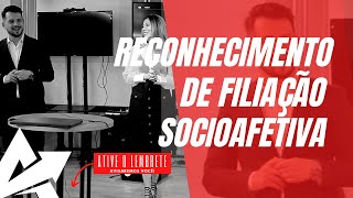 DIREITO DE FAMÍLIA Reconhecimento de filiação socioafetiva [upl. by Akiemehs114]