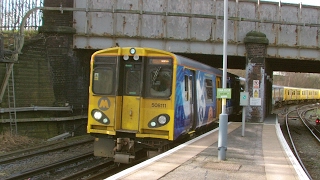 Half an Hour at 216  Birkenhead North Station 1022017  Class 507 508 terminus [upl. by Attiuqehs799]