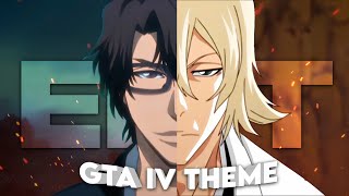 Aizen x Urahara  GTA IV Theme Edit [upl. by Cormac825]